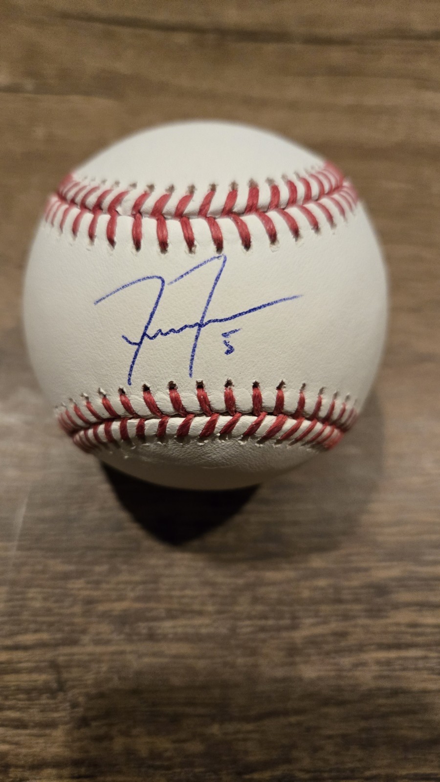 Freddie Freeman Signed Autographed Baseball LA Baseball PSA DNA COA 