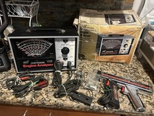 Vtg Sears Craftsman Solid State Engine Analyzer Timing Light Remote Starter Kit