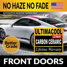DUO CARBON CERAMIC PRECUT WINDOW TINT KIT FOR KIA SORENTO 21-25 FRONT DOORS