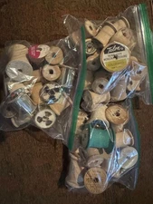 Vintage Wooden Spools