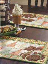G0105 AUTUMN PLACE MATS  QUILT  PATTERN/INSTR...