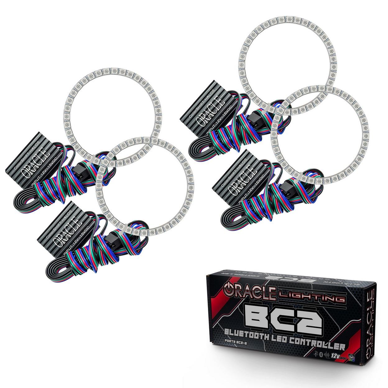 Oracle Headlight Halo Ring Emitter Set - 2005 thru Fits 2010 Aston Martin Vanqui