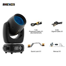 180W LED Beam Gobo Moving Head Light DMX512 For Stage Lighting Disco Party Bar