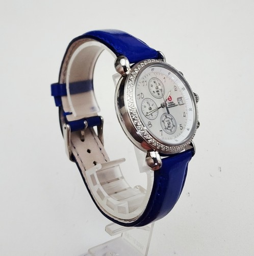Women's CHRONOGRAPH Watch MICHELE "CSX" 71-4000/5000. Diamonds Bezel. MOP Dial - Picture 5 of 21