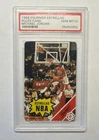 1988 Fournier Estrellas Michael Jordan Rules Card PSA 10 Gem Mint REVERSE DUNK!!