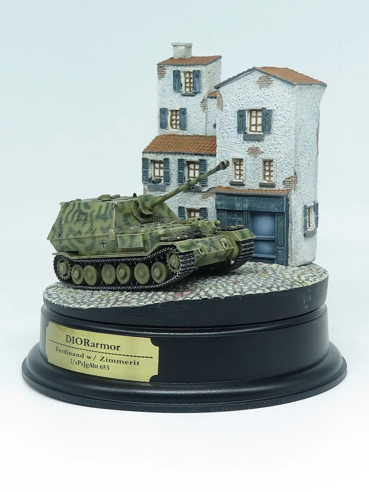 DRAGON ARMOR 60209 - Ferdinand w/zimmerit sPzJgAbt 653  1:72 - Immagine 2 di 4