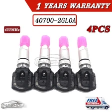 4PCS Tire Pressure Sensor TPMS For Venucia T70 T60 EV T60 D60 EV D60 40700-2GL0A