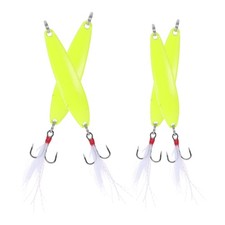 4 Pcs Floating Fishing Lures Sequins Metal Artificial Bait Accessories