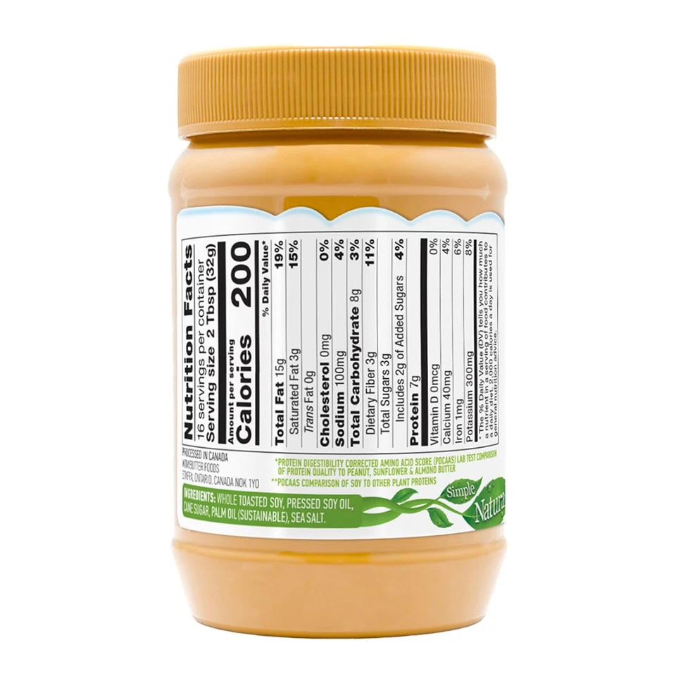 Untar crujiente sin maní Wowbutter 17,6 oz vegano sin nueces sin gluten Foto 2 de 4