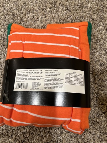 Jungen Halloween zweiteiliges Pyjama Set - Langarm Oberteil & Hose - Größe: M (8-10) - Bild 4 von 7