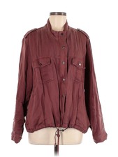 Rains Women Red Jacket Xl