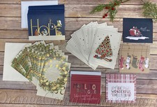 Holiday Collection Christmas Holiday Cards Lot 64 Cards Hope Seasons Greetings