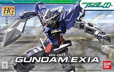 Bandai GN-001 Gundam Exia HG 1/144 Gunpla Model Kit NEW from Japan