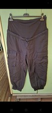 pantaloni premaman neri nuovi, taglia XL (vestono L)