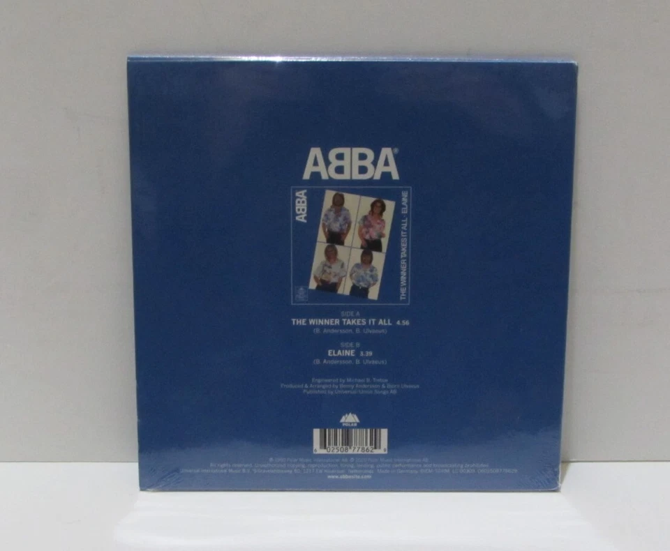 ABBA The Winner Takes It All Picture Disc Sheled 7 " Single JPN Vinyl EP S819 - Image 2 of 3