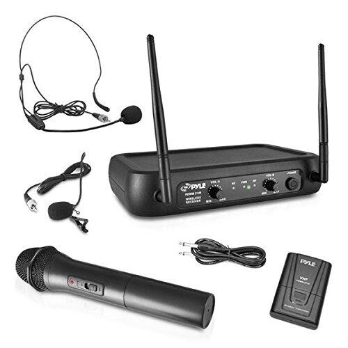Pyle PDWM2140 VHF Fixed Frequency Wireless Microphone System
