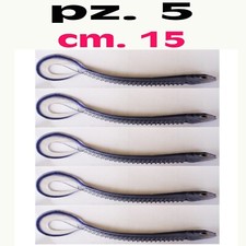 esca artificiale in gomma siliconica pesca spinning traina mare spigola serra