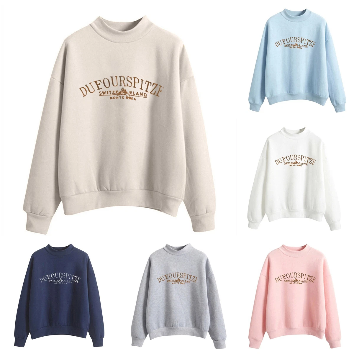 Sweatshirt with cheap no hood