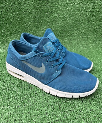 Nike SB Stefan Janoski Max Skate 2016 Mens Size 9 Blue Sneakers