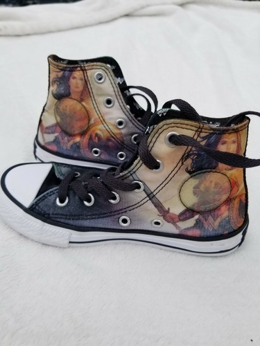 Zapatos Converse Chuck Taylor All Star Hi Black DC Comics Wonder Woman Juventud EE. UU. |