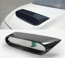 For Mazda 3 Mps 3dr 5dr 14-18 Dry Real Carbon Fiber Front Large Hood Scoop Trim