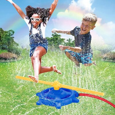 Sprinkler for Kids Ages 4-8, Outdoor Water Toys Toddlers 1-3, 