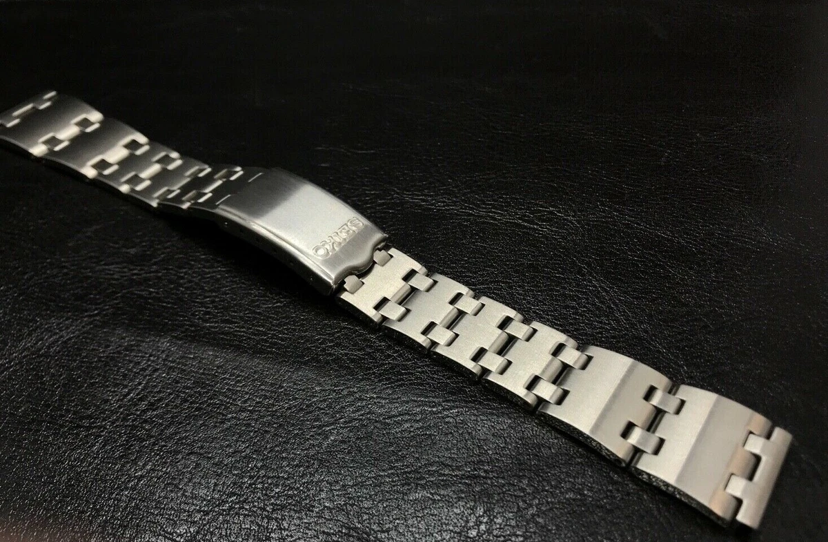 Solid Link BRACELET For SEIKO Bellmatic 4006 6021 Flat 19mm T