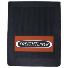 Freightliner Logo 16"x 20" x1/4" OEM PDT1510 Front Fenders Black Mud Flaps - 2
