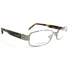 Giorgio Armani Eyeglasses Frames GA349 DXJ Tortoise Silver Rectangular 54-17-140