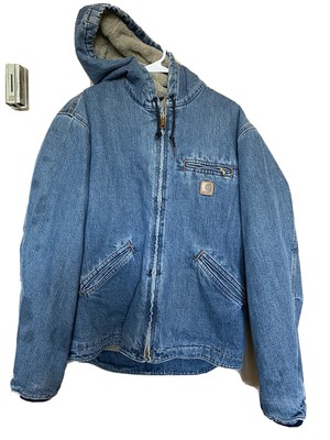 denim insulated jacket