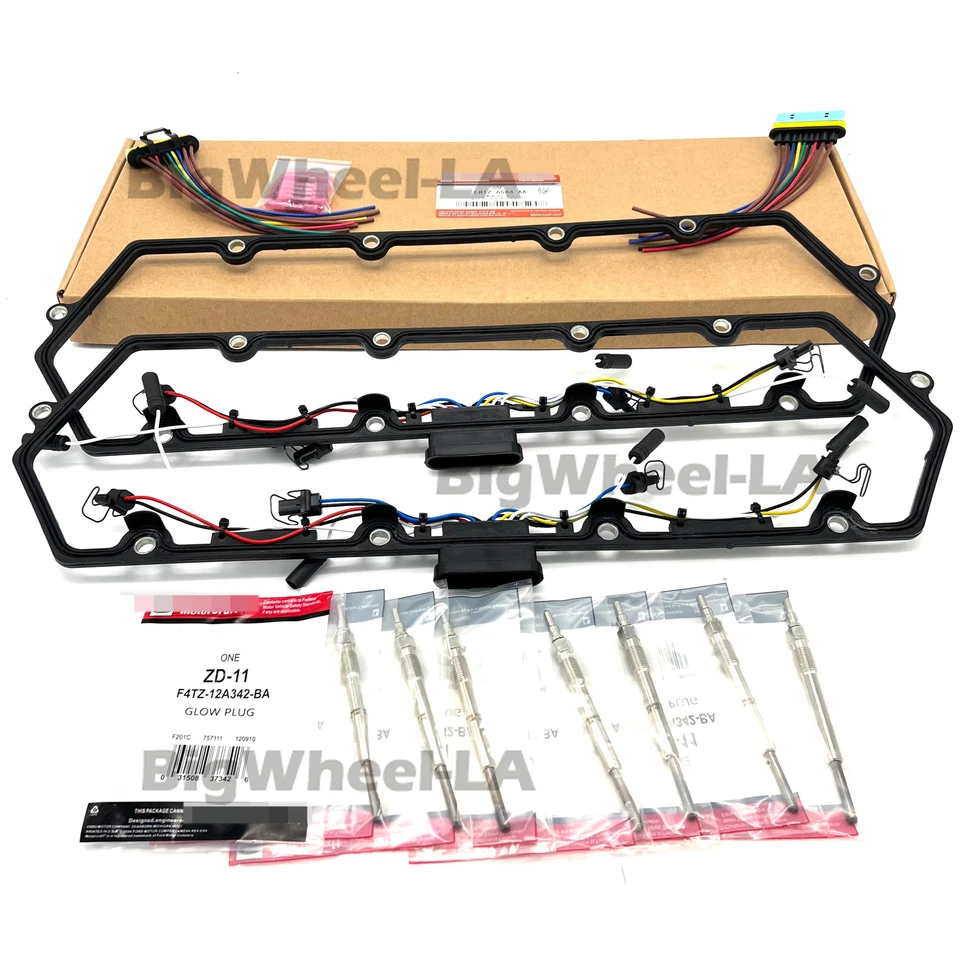 8X For Motorcraft ZD-11 Glow Plugs For 1995-2003 Ford 7.3 Liter F81Z-6584-AA US - Изображение 3 из 4