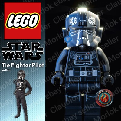   Lego Imperial Tie Fighter Pilot sw1138 Star Wars 75300