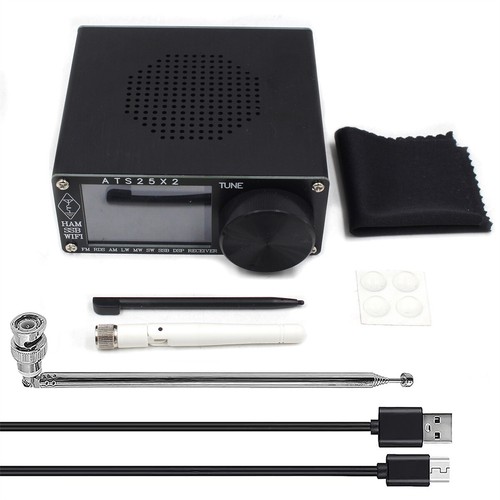 ATS-25X2 FM RDS APP Allband-Radioempfänger FM/RDS/AM/LW/MW/SW/SSB 2.4"