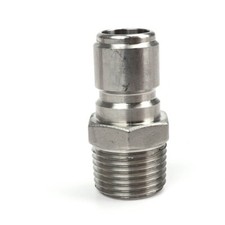 2 Pcs Homebrew Stainless Steel 1/2" Threaded Male NPT Quick Disconnect
