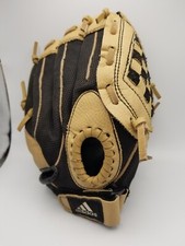 Adidas TS9500BB Youth Baseball Softball Glove 9.5  Right Hand Throw Black  Tan