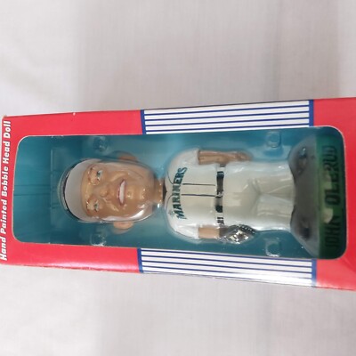 Ichiro Suzuki - MLB Hand Painted Al MVP 2001 Bobblehead Doll