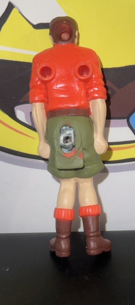 1997 Vintage Lost World Jurassic Park JP28 Bull T-Rex Man In Pod