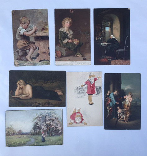 Collection of 1900s Postcards Pears Bubbles Some used