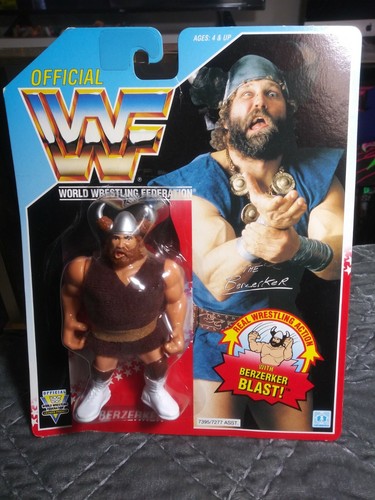 WWF hasbro wrestling series 6 The Berzerker wrestl...