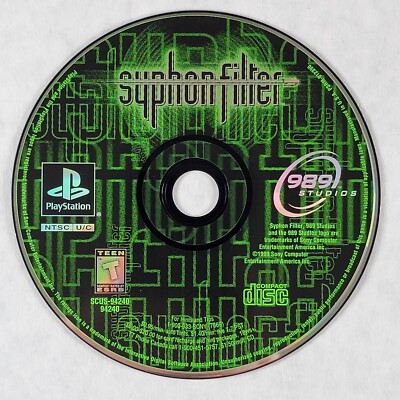 Syphon Filter - Loose Sony PS1 Playstation 1 Disc
