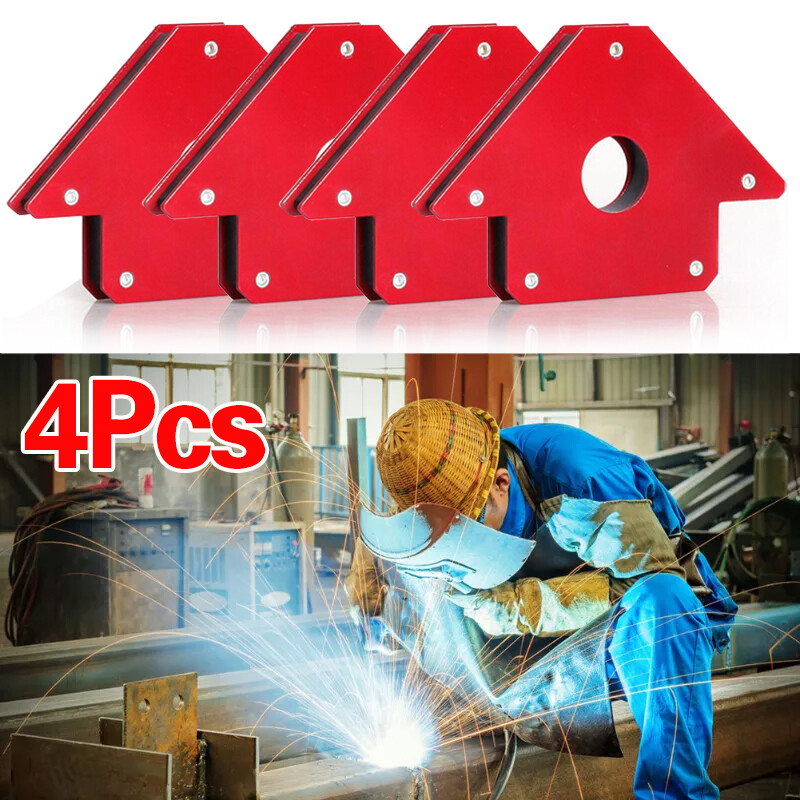 4Pc 50lb Welding Holders Welder Arrows 3 Angles Hold
