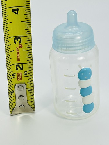 Baby Doll Bottle Replacement Blue With Caterpillar 4” JC Toys Removable Top - Picture 6 of 6