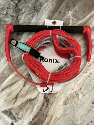 2022 Ronix Combo 2.0 Wakeboard Rope and Handle Package - Red 65ft