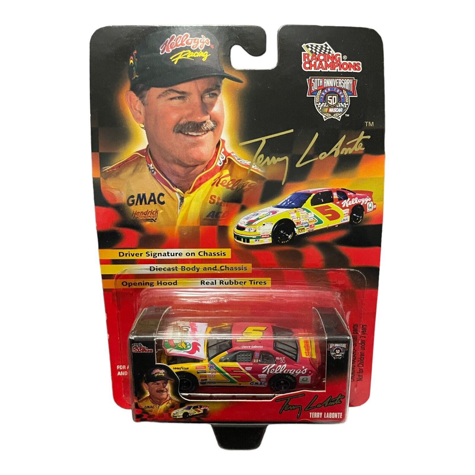 Racing Champions 50th Anniversary #5 Kellogg's Terry Labonte Diecast 1:64 NASCAR