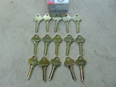 15  KEYS   EVEREST PRIMUS SCHLAGE S135  KEYS UNCUT    LOCKSMITH