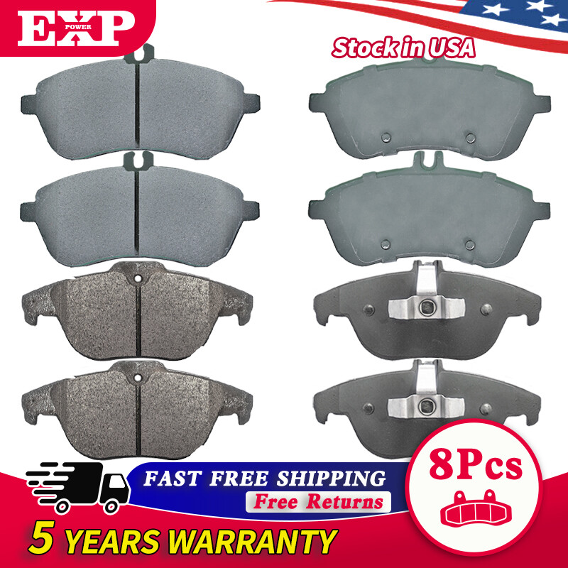 4x Front Ceramic Brake Pad For Mercedes-Benz E350 10-16 C300 C250 - Foto 10