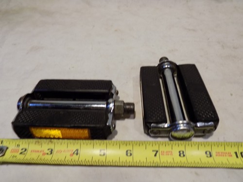 VINTAGE RALEIGH CHOPPER BIKE PEDALS SPORTS 9/16 TRIUMPH BSA RUDGE MK1 SUPERBE UK - Picture 7 of 10