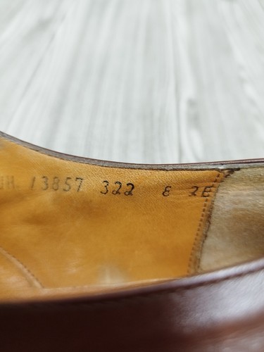 SALVATORE FERRAGAMO MOKASSIN MONK LEDER BRAUN SCHNALLE UK 8 EE - Bild 13 von 20