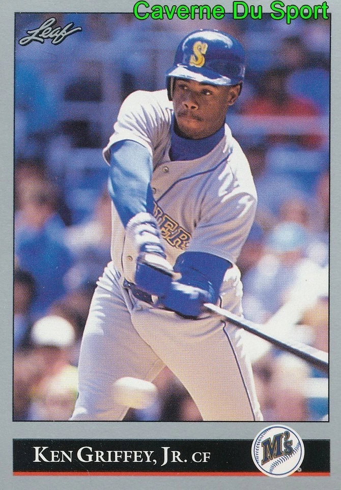 392 KEN GRIFFEY JR. SEATTLE MARINERS BASEBALL CARD LEAF 1992 - Photo 1/1