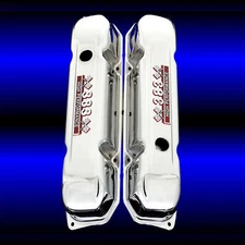 Valve Covers For Big Block Mopar Dodge Engines 383 HP Emblems Chrome